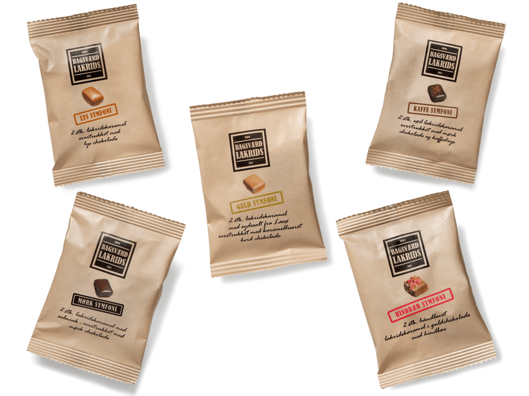 Bagsværd Lakrids Flowback med 1 stk. Lys symfoni