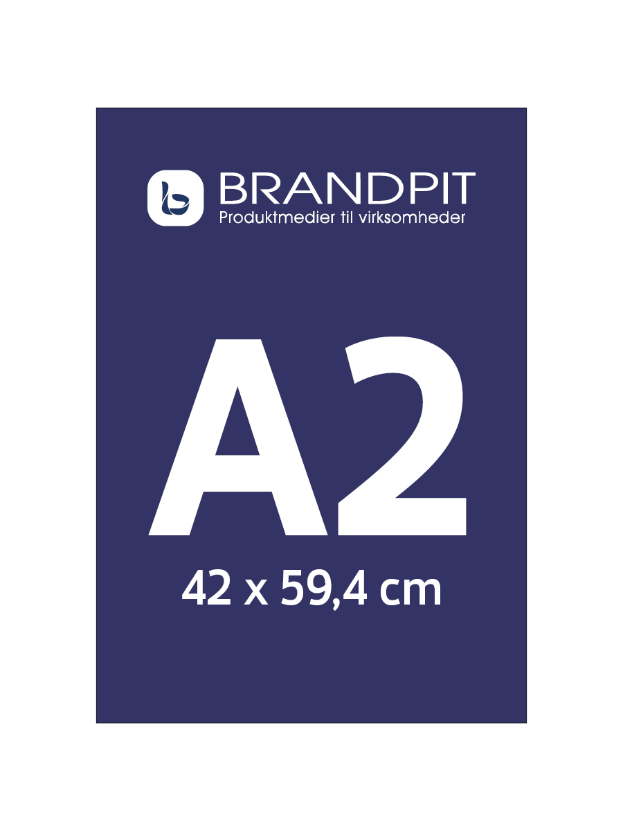 A2 plakater (42x59,4 cm.)