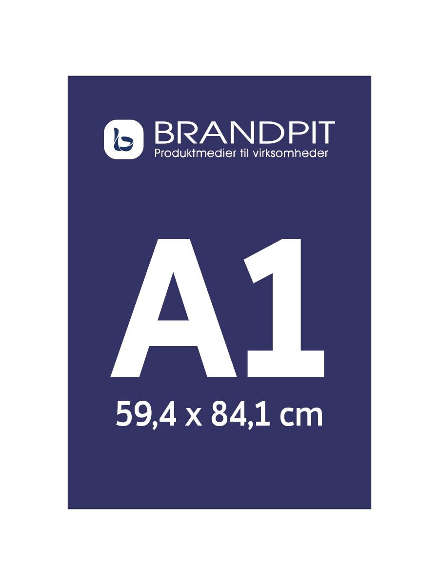 A1 plakater (59,4x84,1 cm.)