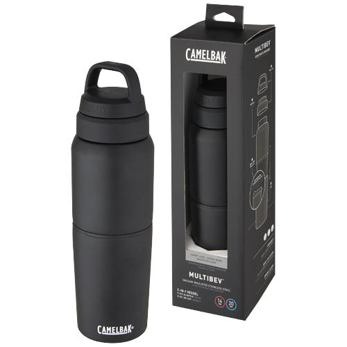 CamelBak® MultiBev vakuumisoleret 500 ml flaske i rustfrit stål samt kop på 350 ml