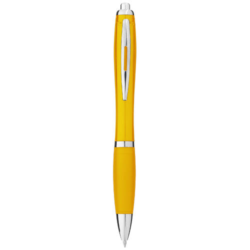 Nash kuglepen med farvet cylinder og farvet greb