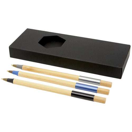 Kerf sæt med 3 penne i bambus