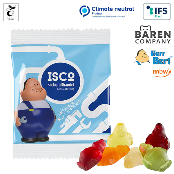 Mr. Bert® - Frugt Vingummi, komposterbar