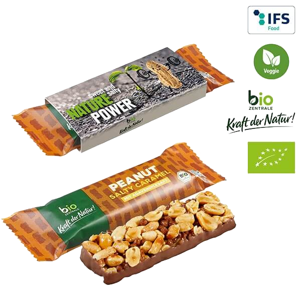 Økologisk Cereal Bar PEANUT Salt karamel