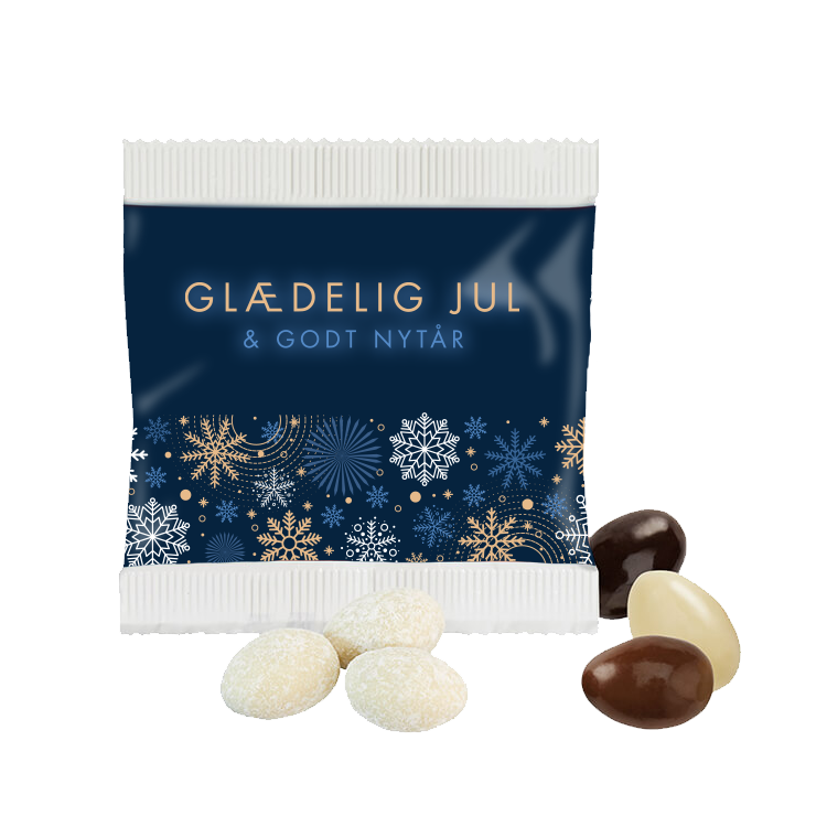 Chokolade Mandler med vanilje i papirspose