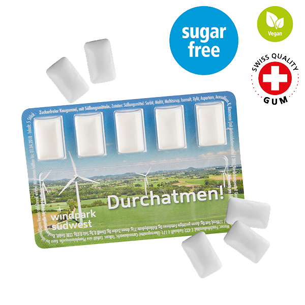 Smart Card med tyggegummi