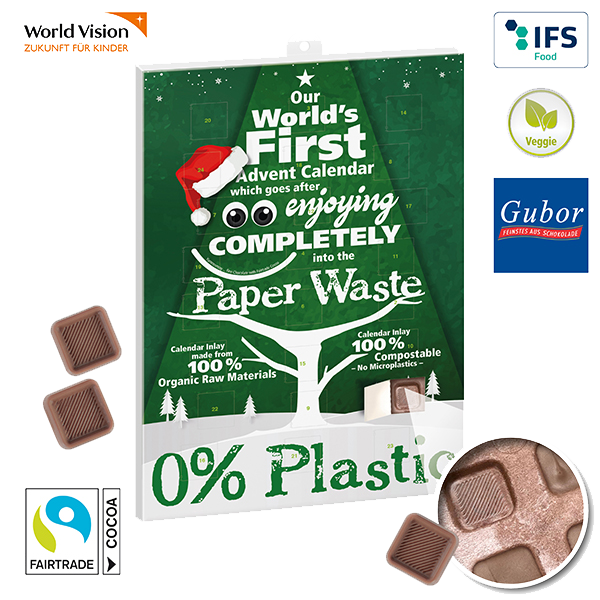 Papir Chokolade Julekalender