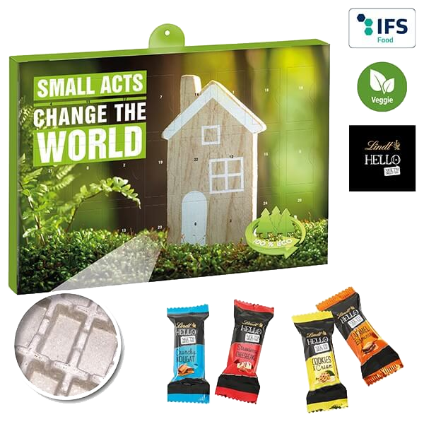 Premium Julekalender Eco BUSINESS med Hello Mini Stick Mix