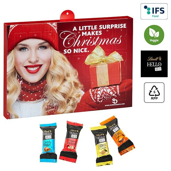 Premium Julekalender BUSINESS med Hello Mini Stick Mix