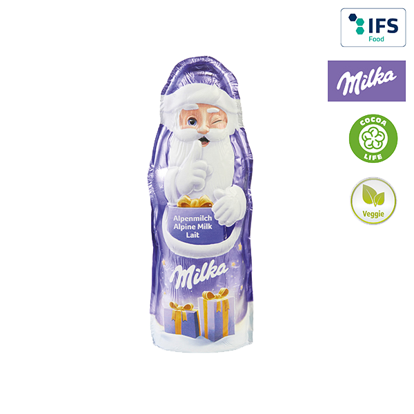 Milka Julemand, neutral emballage