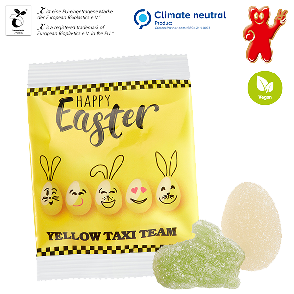 Vegansk Påske Jelly i komposterbar pose
