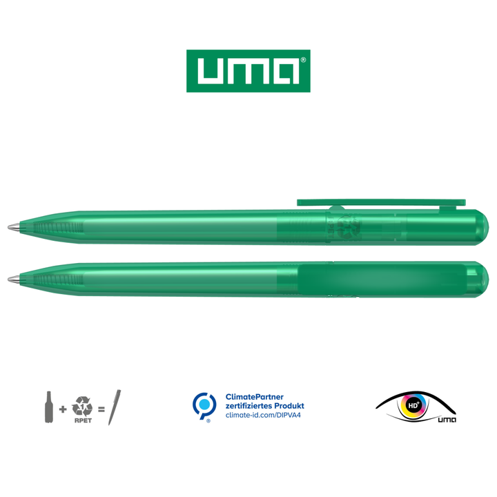 RECYCLED PET PEN CHANGE transparent