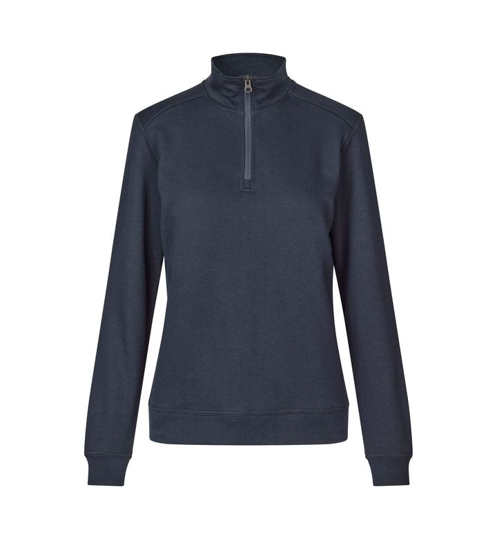 PRO Wear CARE sweat | ubørstet | ¼ zip | dame
