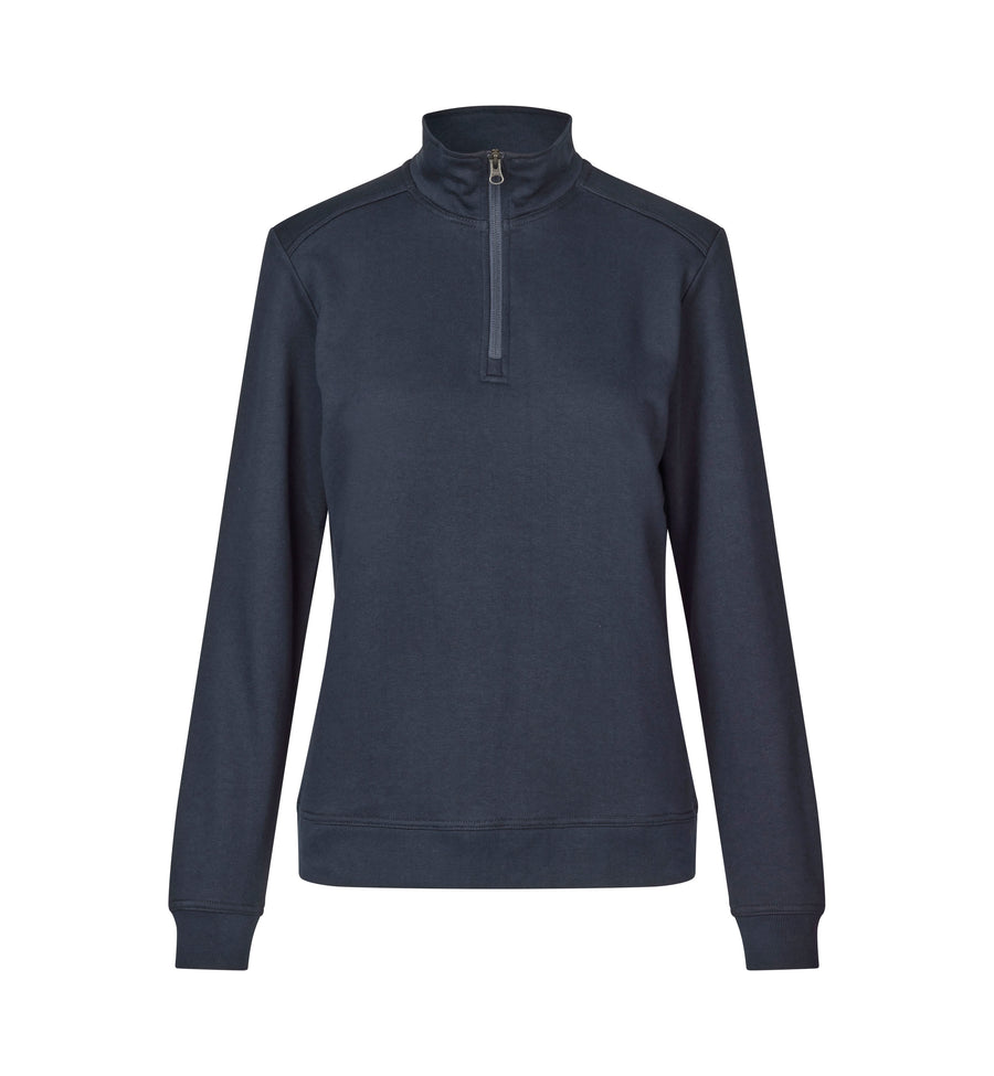 PRO Wear CARE sweat | ubørstet | ¼ zip | dame