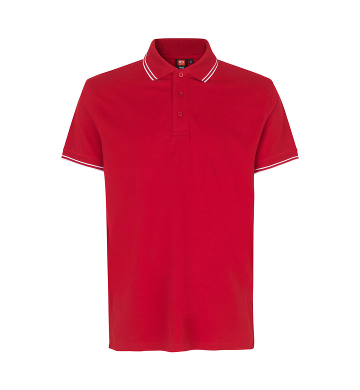 Kontrast poloshirt | stretch
