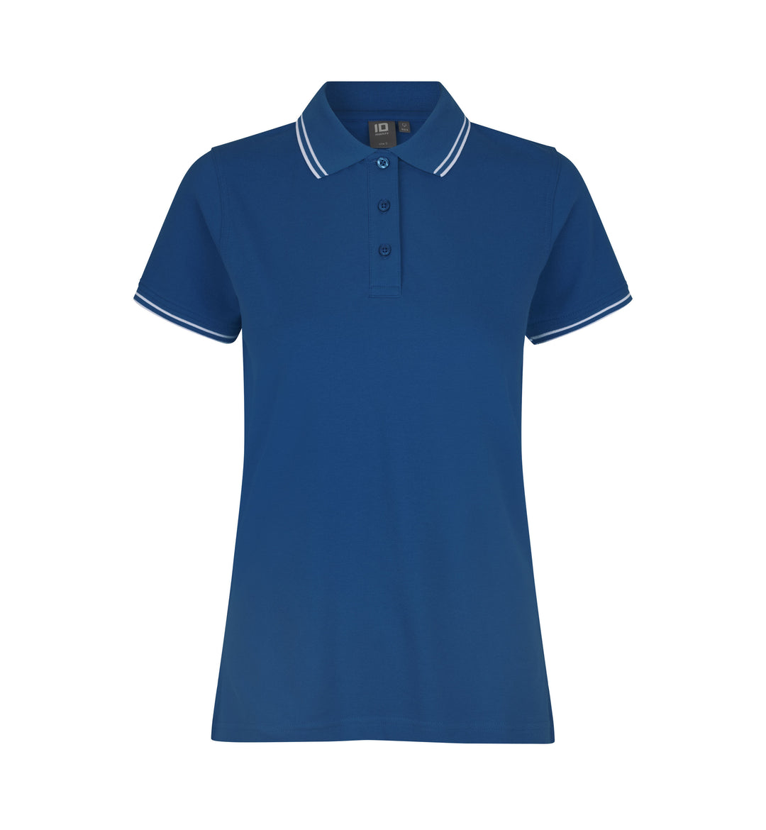 Kontrast poloshirt | stretch | dame