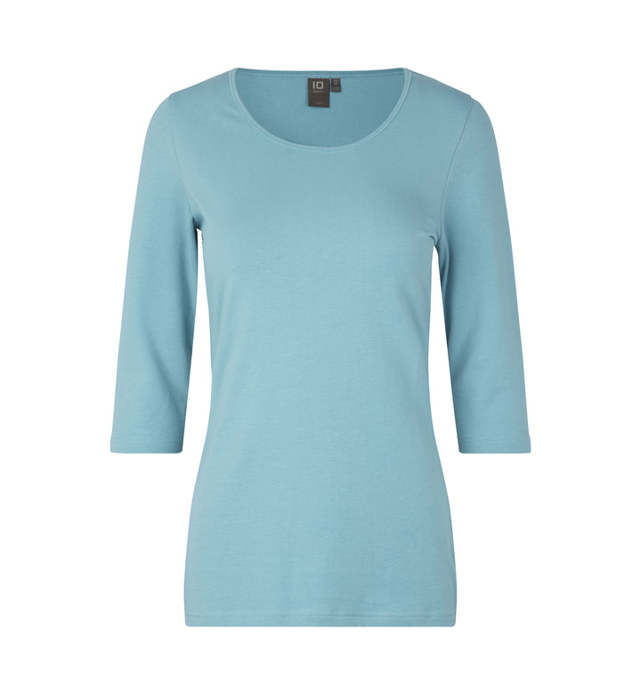Stretch T-shirt | ¾ ærmet | dame