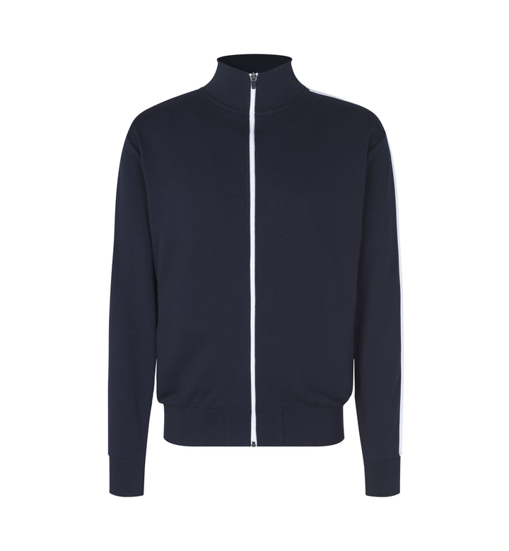 Sweat cardigan | kontrast