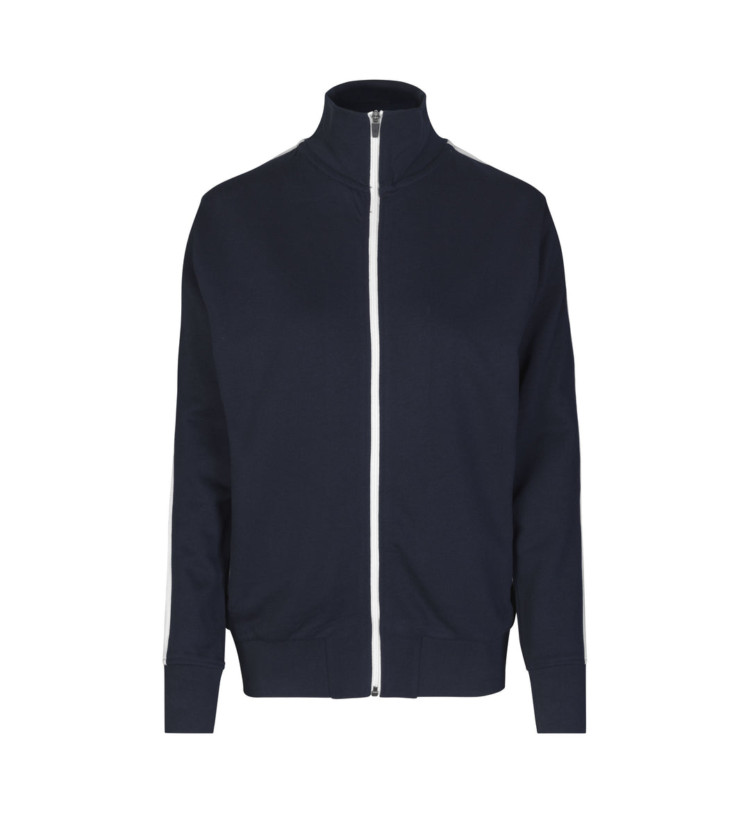 Sweat cardigan | kontrast | dame