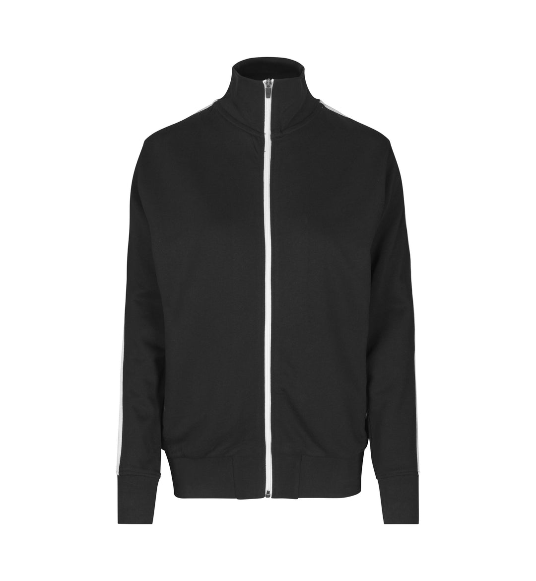 Sweat cardigan | kontrast | dame