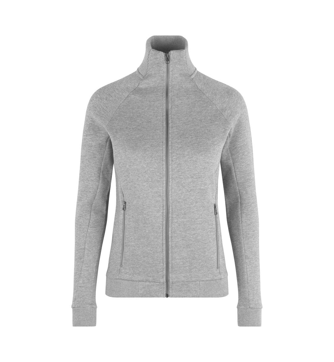 Sweat cardigan | zip | dame