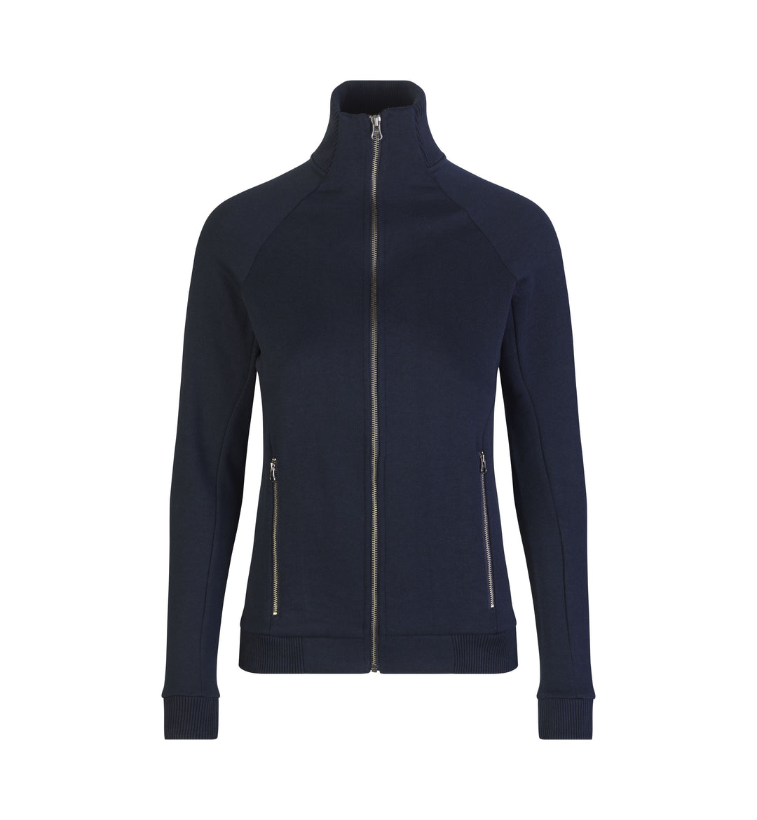 Sweat cardigan | zip | dame