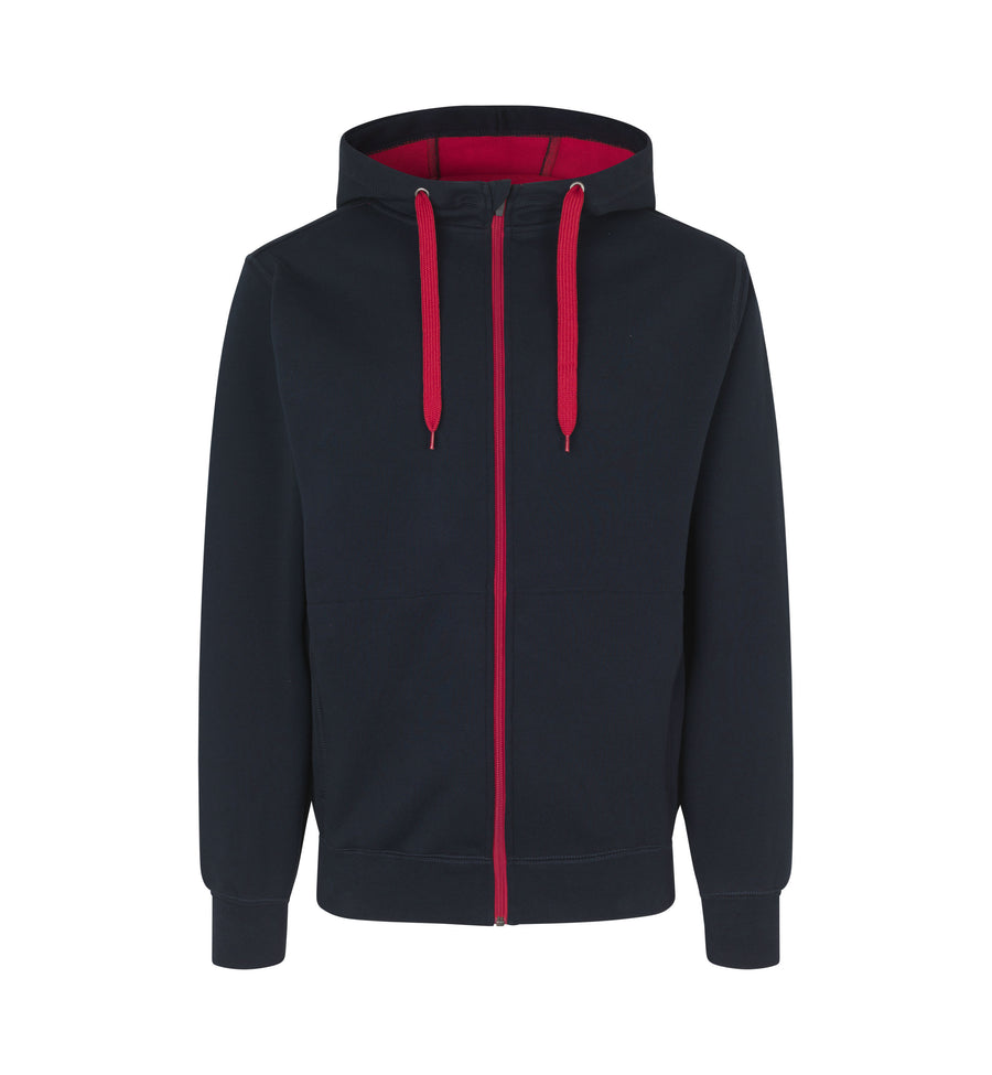 Sweat cardigan | bonded