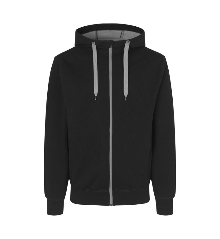 Sweat cardigan | bonded