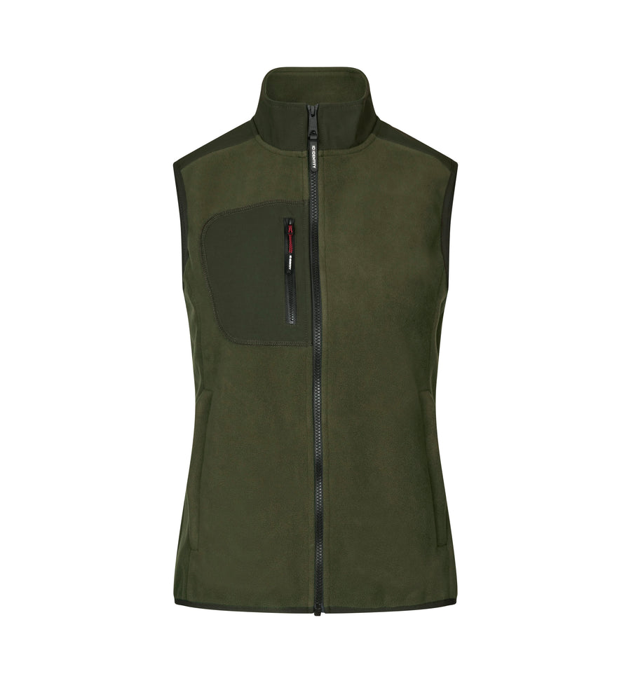 Bonded fleecevest | dame