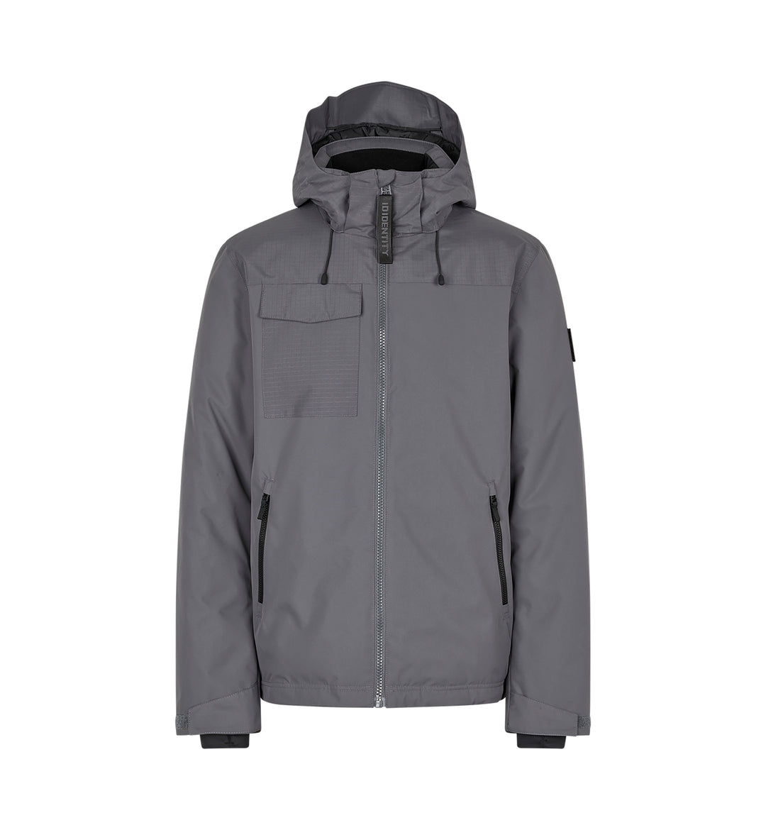 Hooded vinterjakke