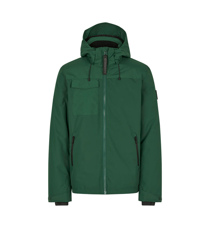 Hooded vinterjakke