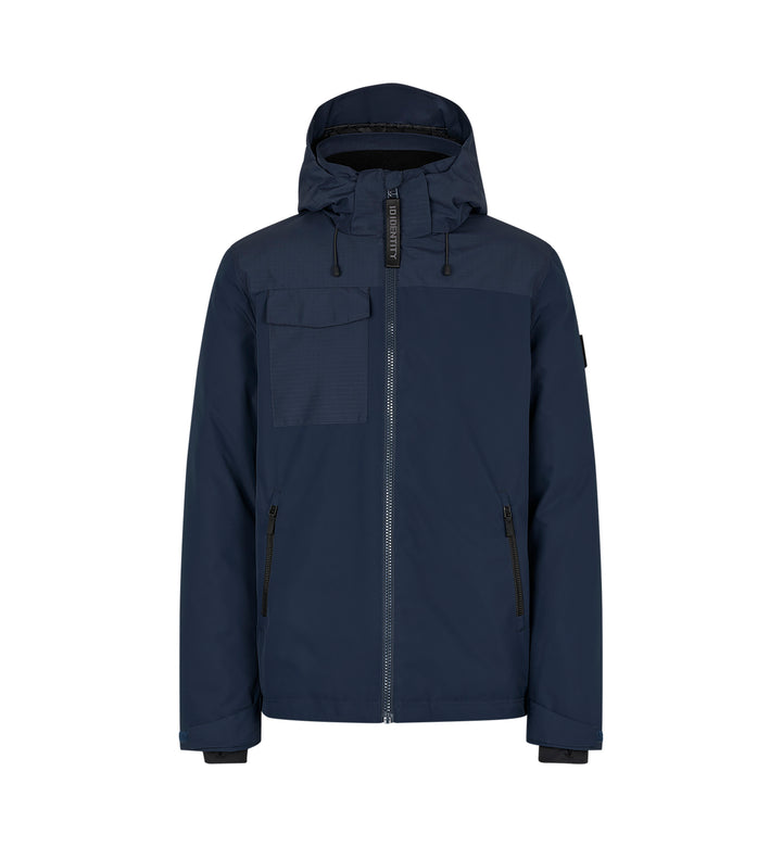 Hooded vinterjakke