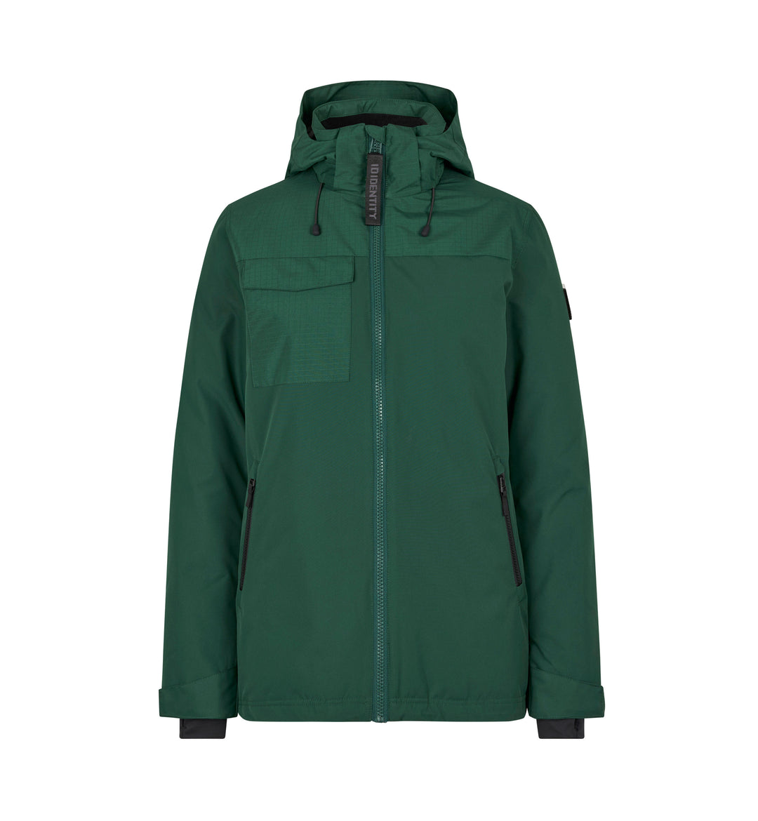 Hooded vinterjakke  | dame
