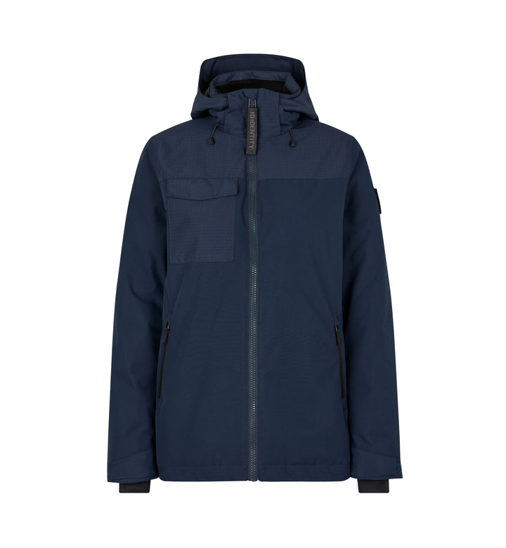 Hooded vinterjakke  | dame