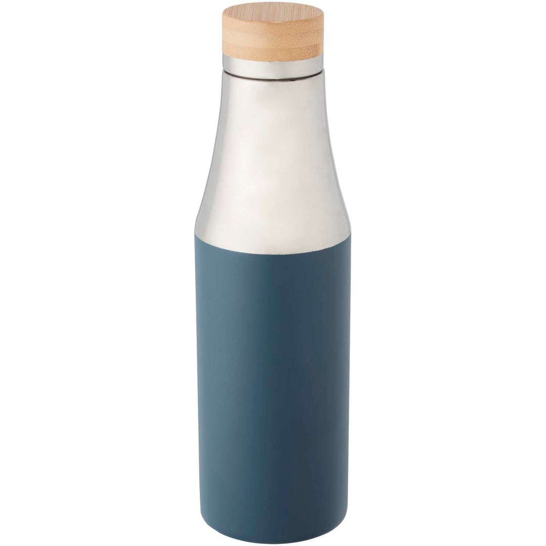 Hulan 540 ml kobber vakuum isoleret flaske i rustfrit stål med bambuslåg