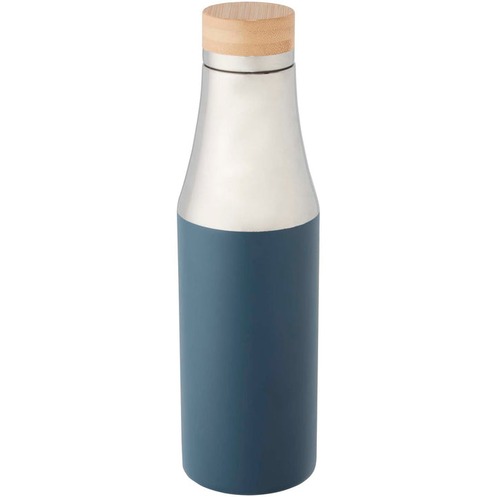 Hulan 540 ml kobber vakuum isoleret flaske i rustfrit stål med bambuslåg