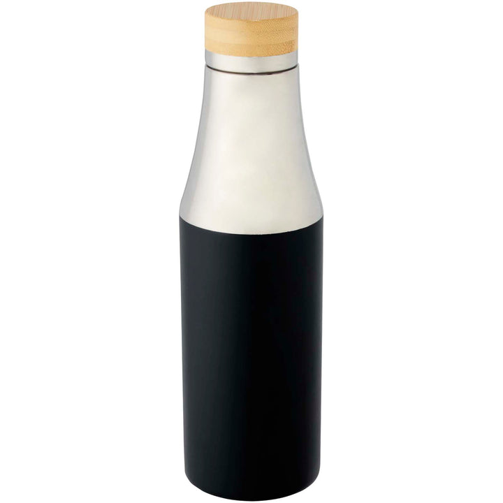 Hulan 540 ml kobber vakuum isoleret flaske i rustfrit stål med bambuslåg