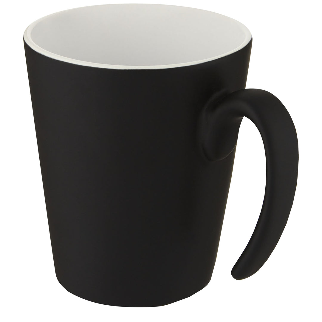 Oli 360 ml keramisk krus med håndtag