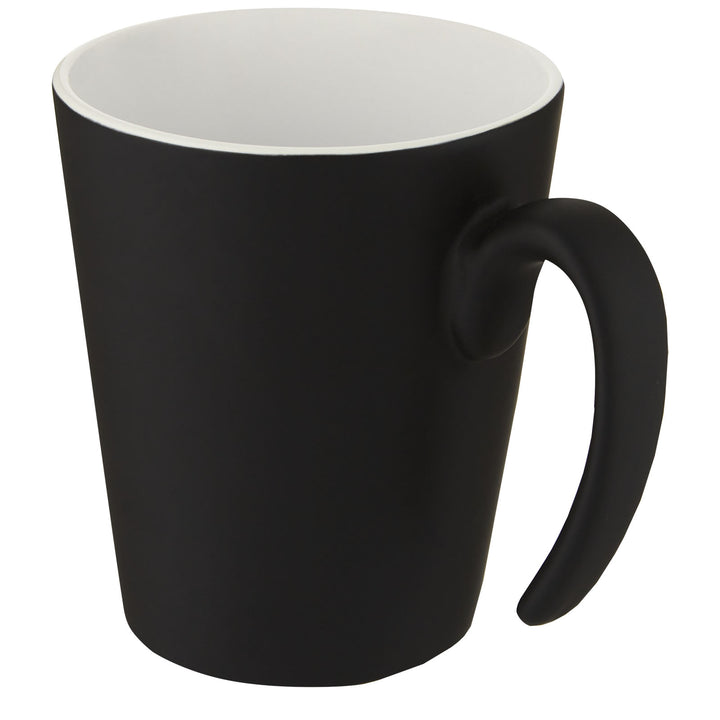 Oli 360 ml keramisk krus med håndtag