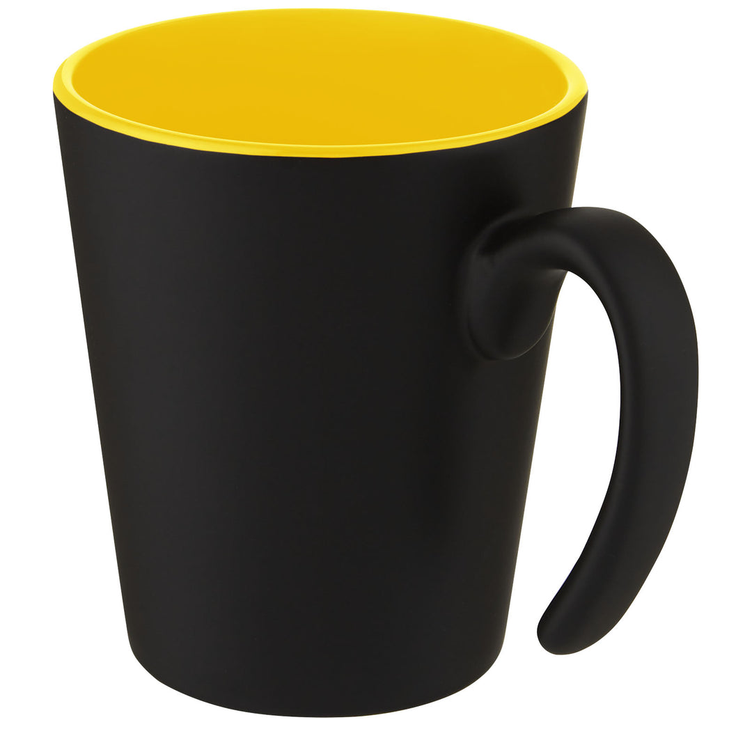Oli 360 ml keramisk krus med håndtag