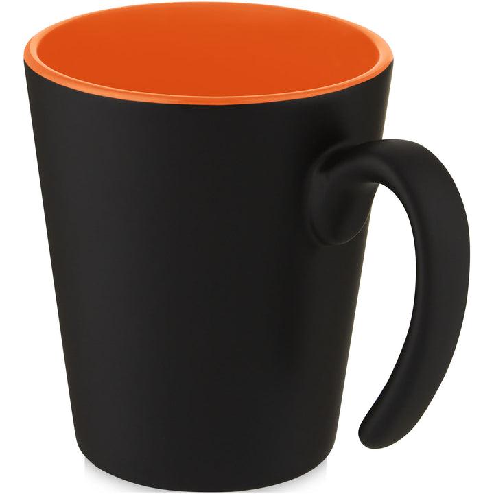 Oli 360 ml keramisk krus med håndtag