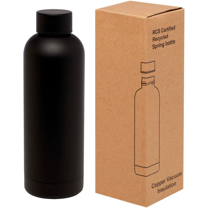 Spring 500 ml RCS certificeret recycled rustfrit stål kobbervakuumisoleret flaske