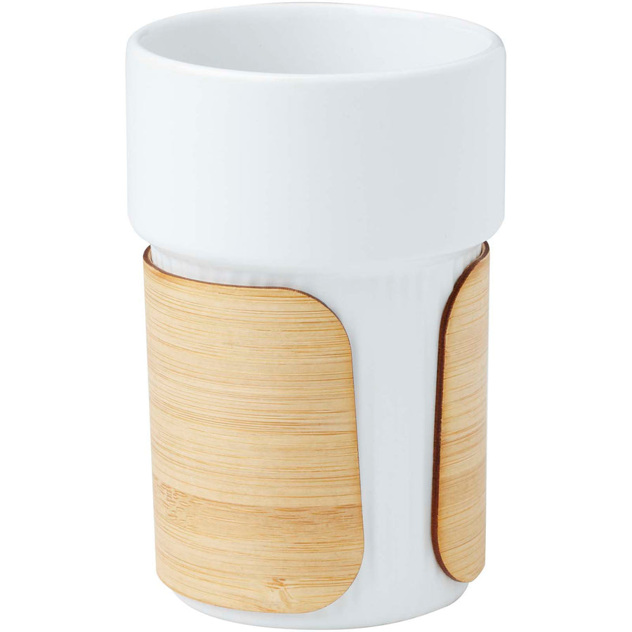 Fika 340 ml krus med bambusgreb