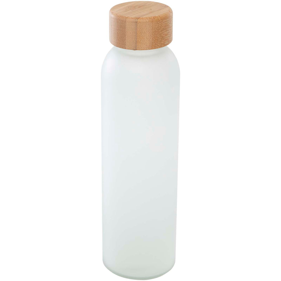Lume 500 ml mat lime glasflaske med bambus låg