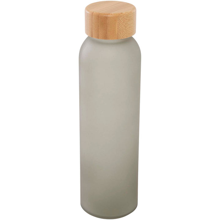 Lume 500 ml mat lime glasflaske med bambus låg