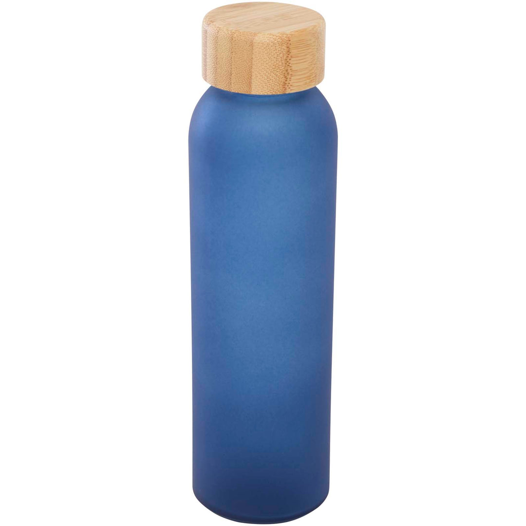 Lume 500 ml mat lime glasflaske med bambus låg