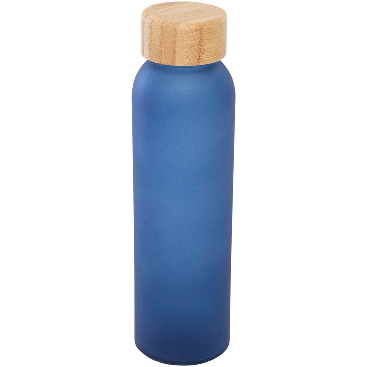 Lume 500 ml mat lime glasflaske med bambus låg