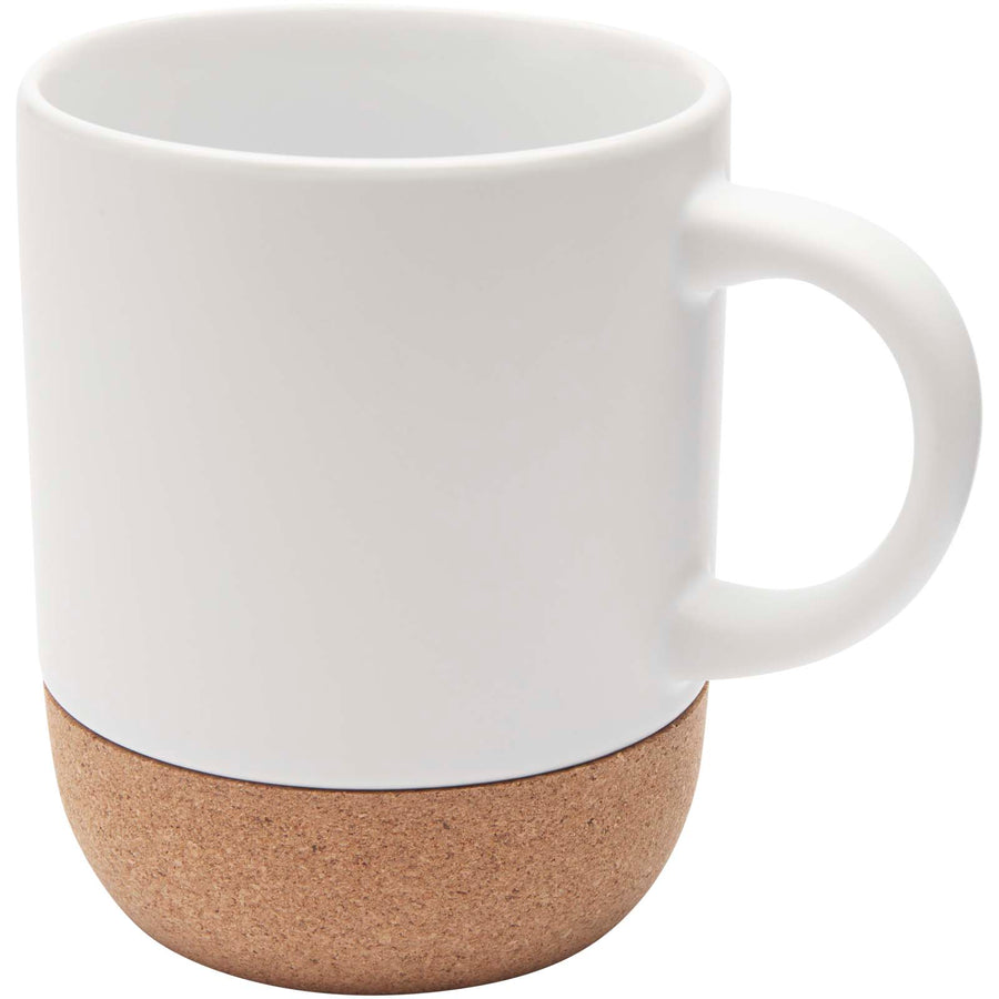 Billie 300 ml keramisk krus med korkdetaljer og mat finish