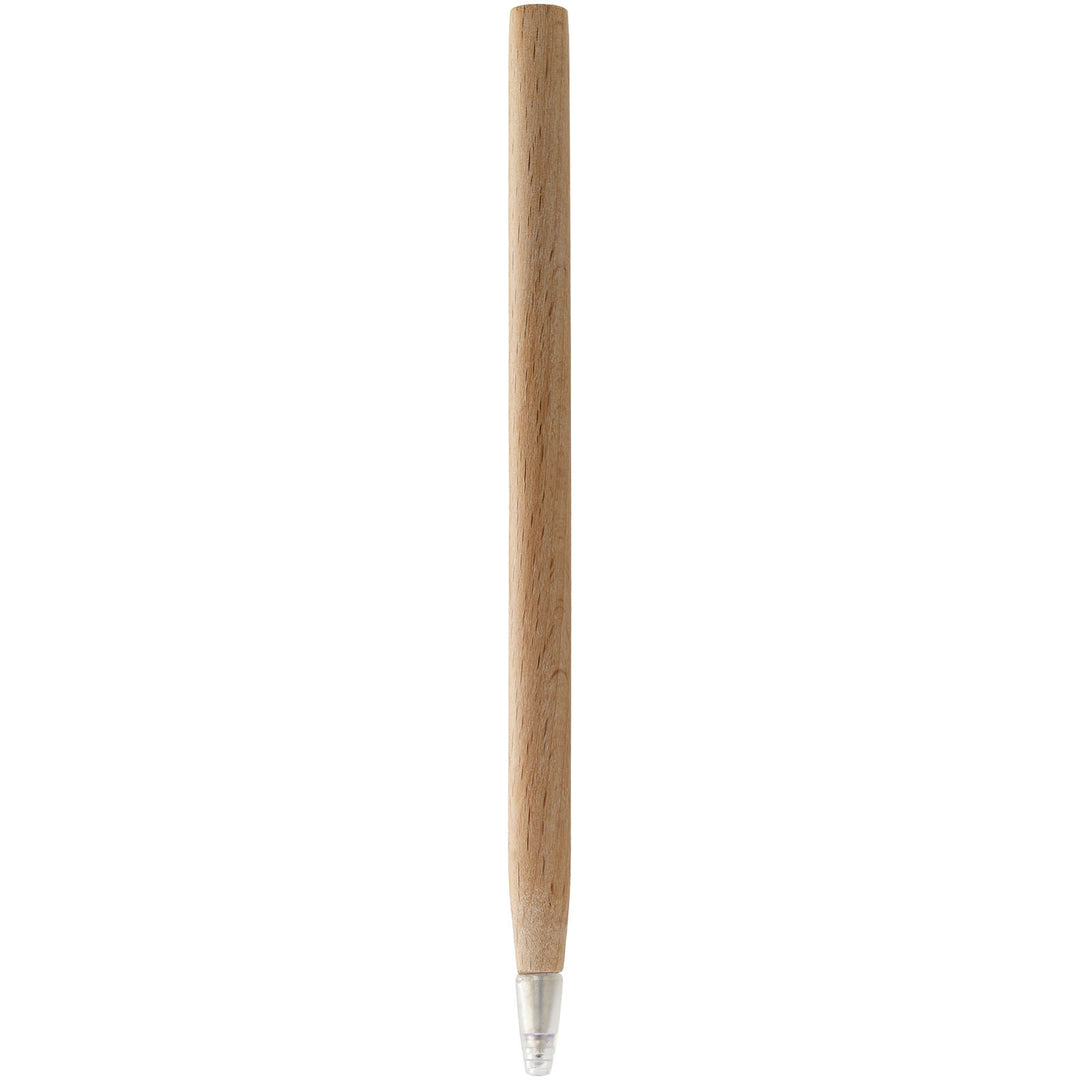 Arica kuglepen af træ (sort refill)