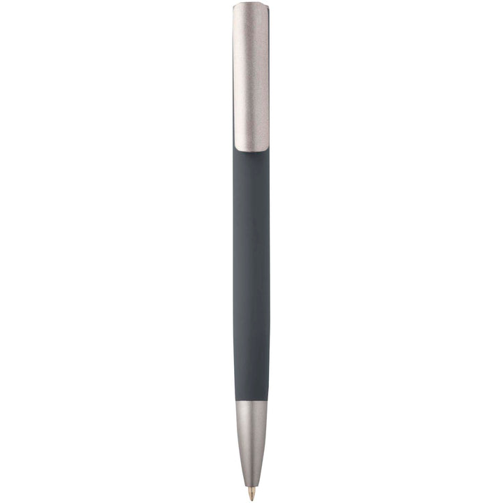 Ziguur kuglepen i genvunden aluminium (sort refill)